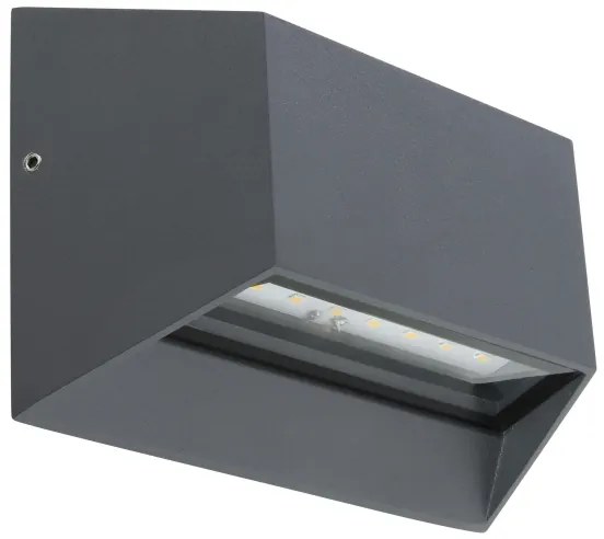 Globo 34175 - LED Kültéri fali lámpa HONNA LED/7W/230V IP54 antracit
