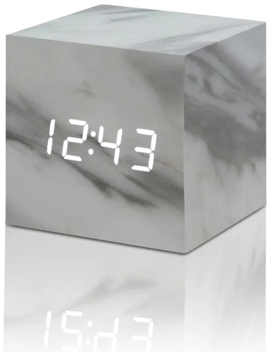 Digitális ébresztőóra Cube Click – Gingko