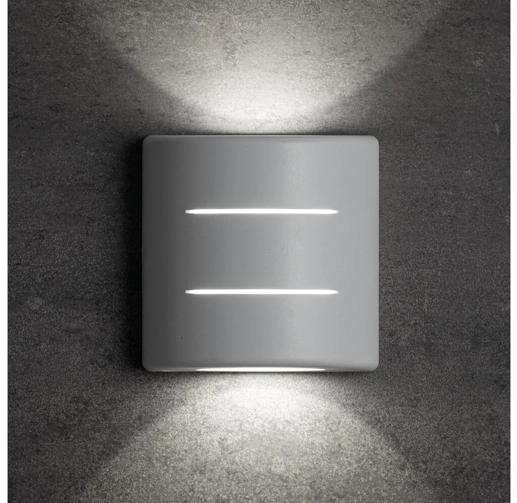 Kanlux 39183 - LED kültéri fali lámpatest REFAZI LED/6W/230V IP54 fehér