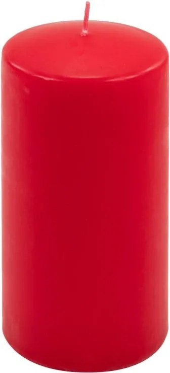Gyertya készlet 15 cm Ø 7,5 cm 6 db piros