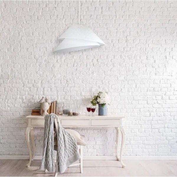 Duolla - Csillár zsinóron COCO 1xE27/40W/230V átm. 50 cm fehér