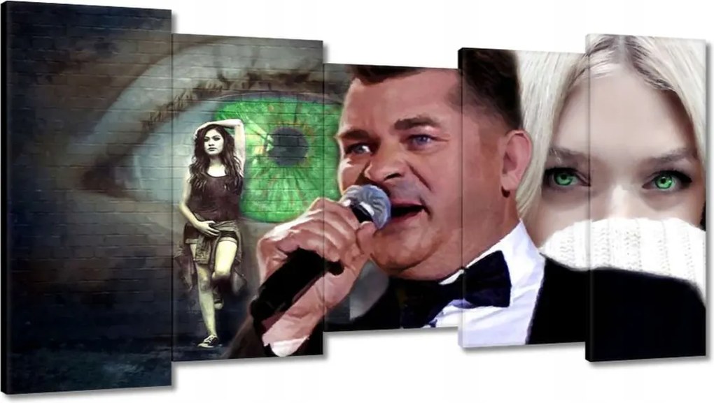 Festmények 150x80 Zöld szemek Zenek Előadás