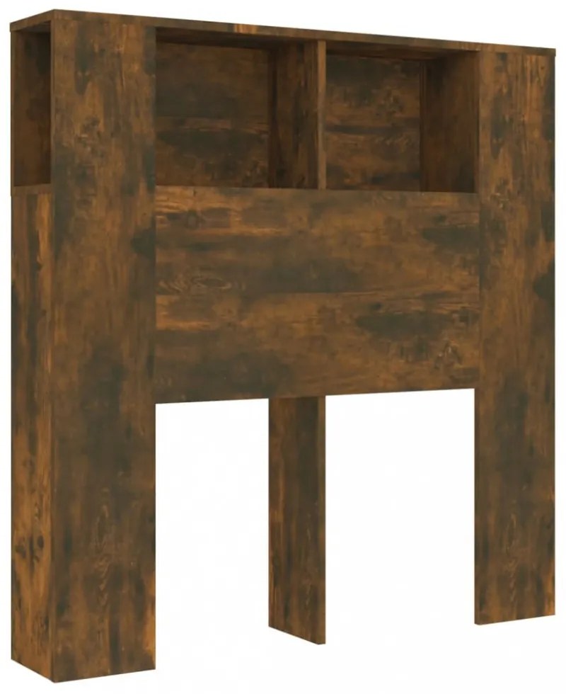 füstös tölgy színű áthidaló szekrény 100x18,5x104,5 cm