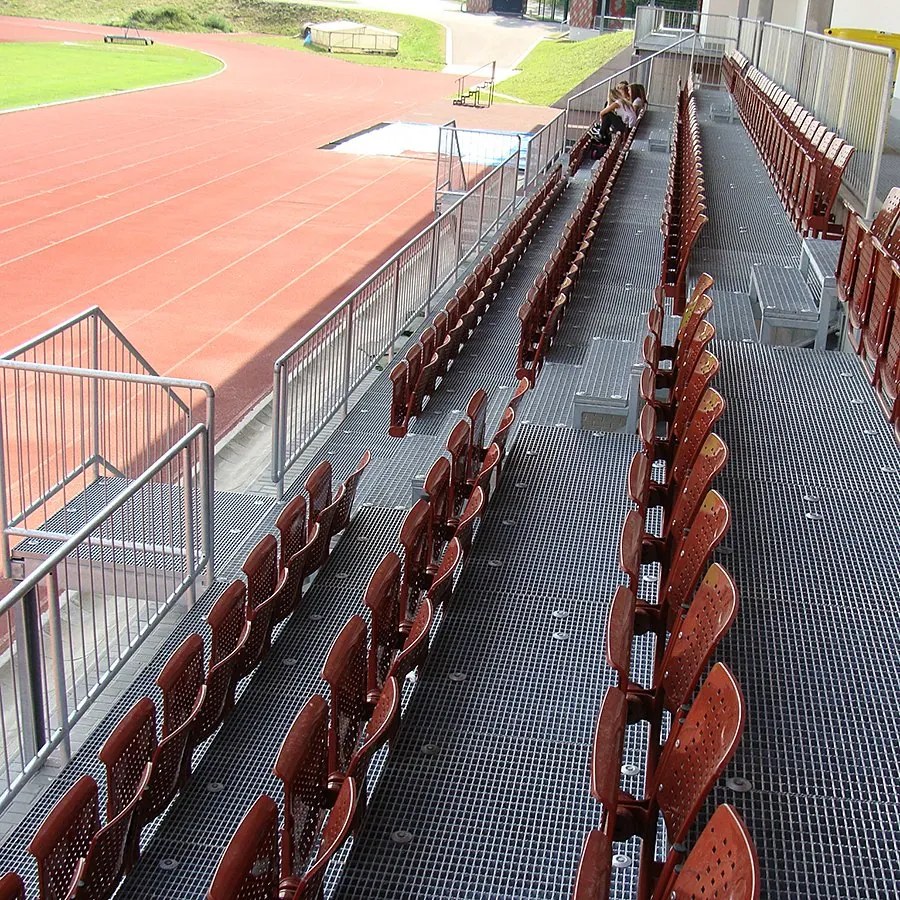 Acél padlórács 25 x 100 x 3 cm, ezüst