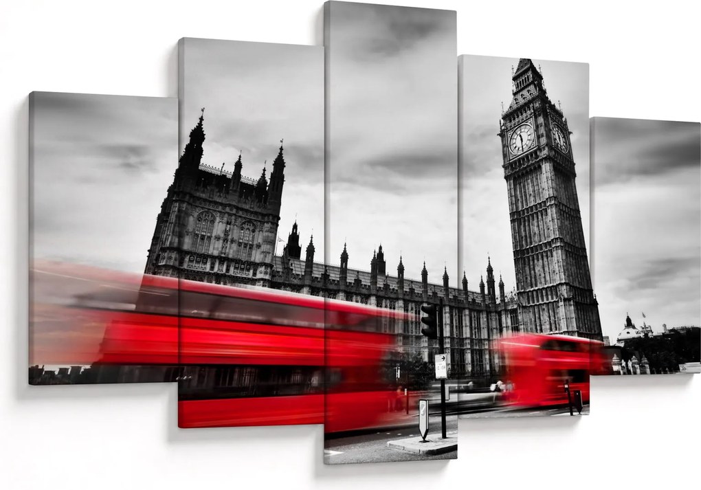 Kép - a Parlament londoni házai (150x105 cm)