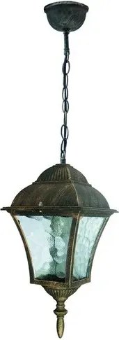 Rabalux kültéri függeszték e27 60w antik arany toscana