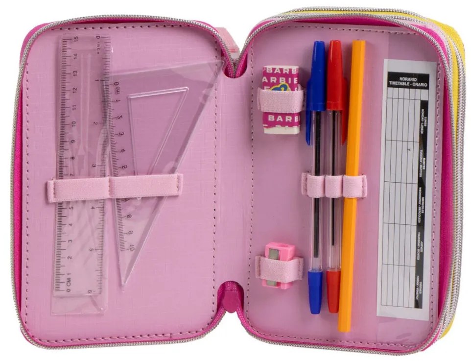 Barbie Bestie Vibes tolltartó töltött 3 emeletes Giotto