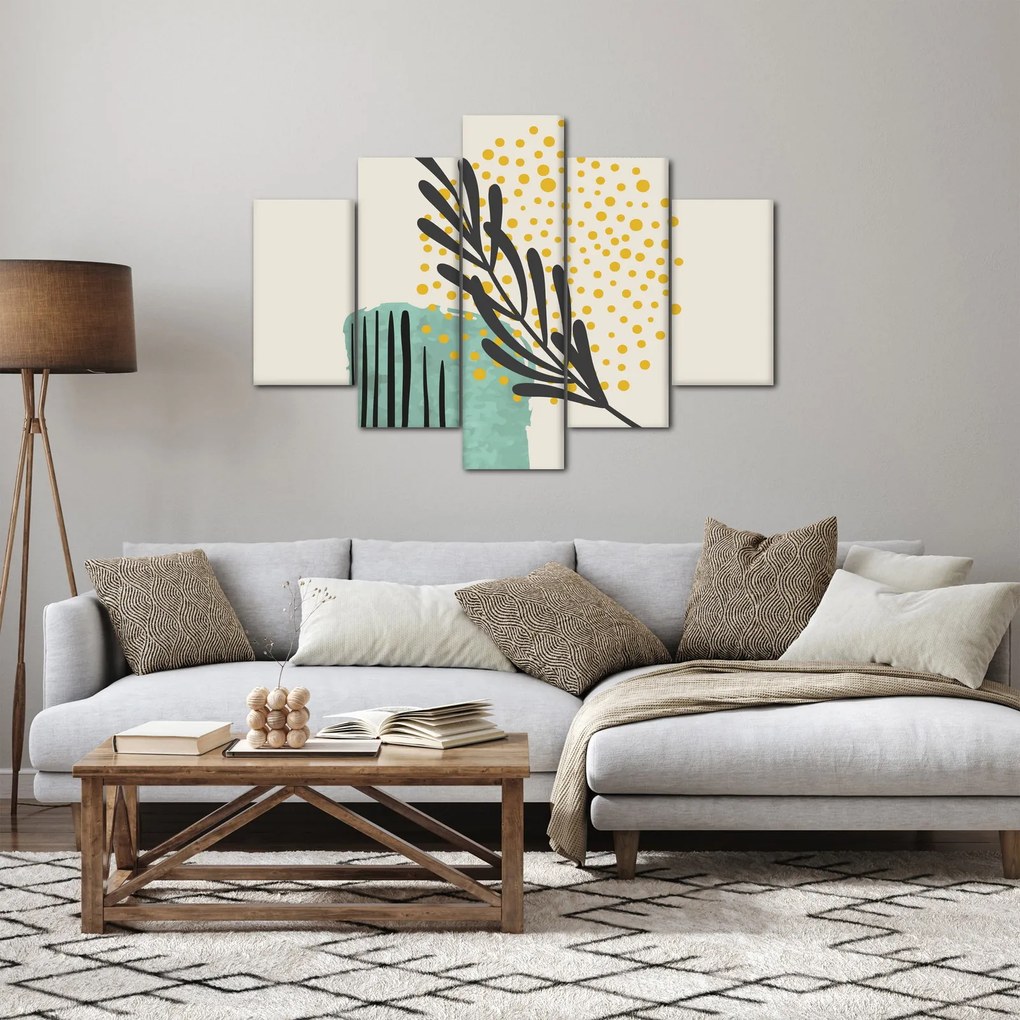 Kép - Absztrakt lapok N⁰3 (150x105 cm)