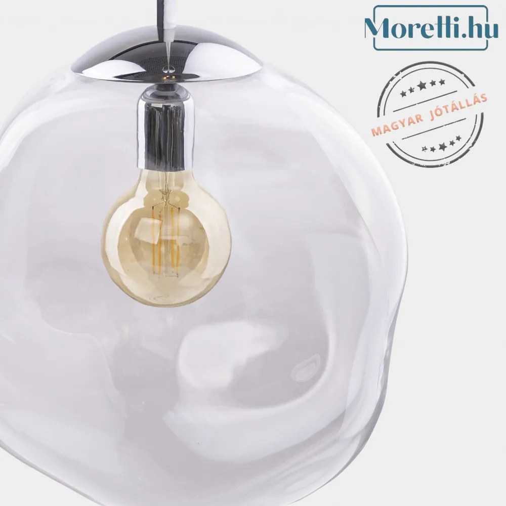 TK LIGHTING 4262 SOL Egyágú Függesztett Lámpa Üveg E27 IP20