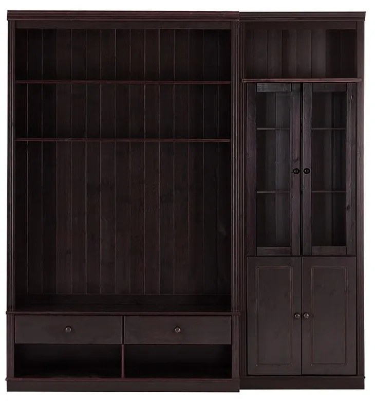 Barna borovi fenyő nappali bútor szett 214x223 cm Anita – Støraa