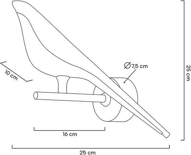 King Home BIRD MSE010100292 Fali lámpa 1x9W/LED 3000K 720LM IP20