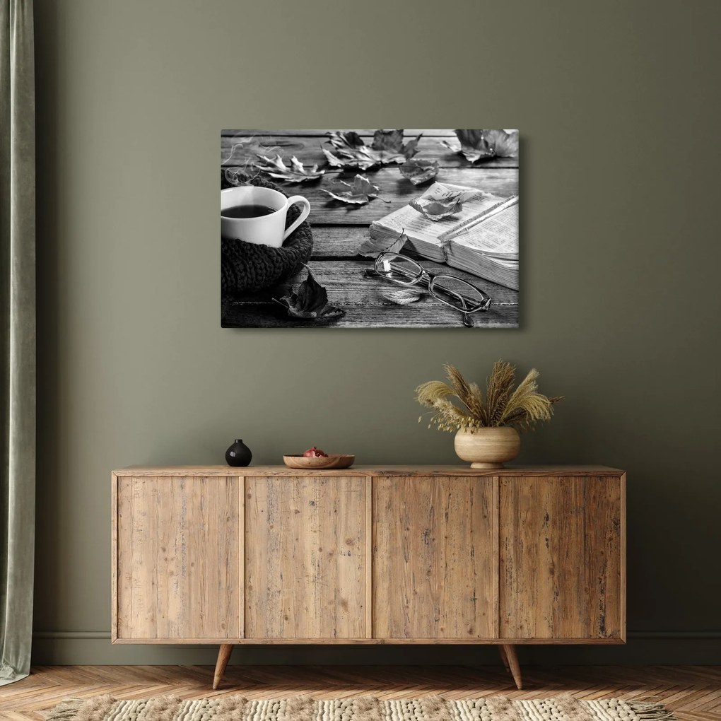 Kép - Egy nyugodt őszi nap (90x60 cm)
