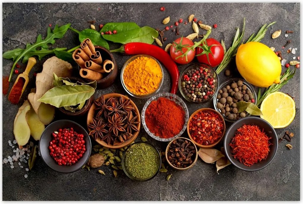 Poszterek 120x80 Rusztikus Fűszerek