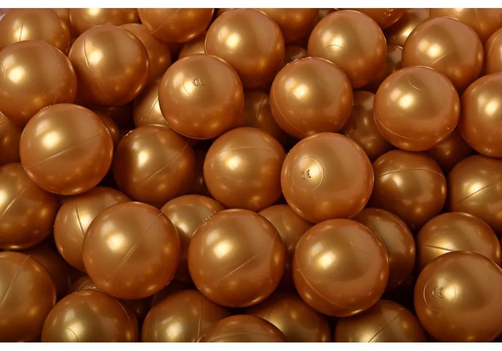 Krémszínű kordbársony labdamedence ø 90x30 cm Montessori – Meowbaby