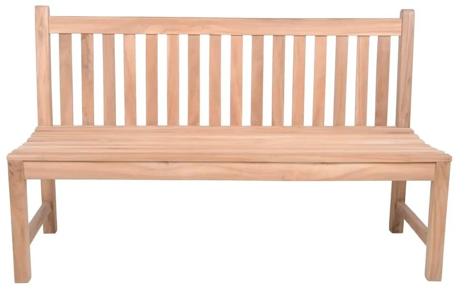 Natúr színű tömörfa kerti pad Solo – Garden Pleasure