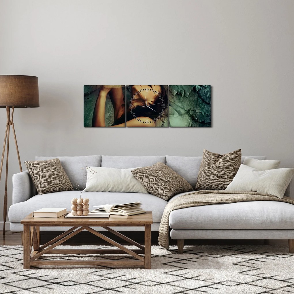 Kép - A múzsa (órával) (90x30 cm)