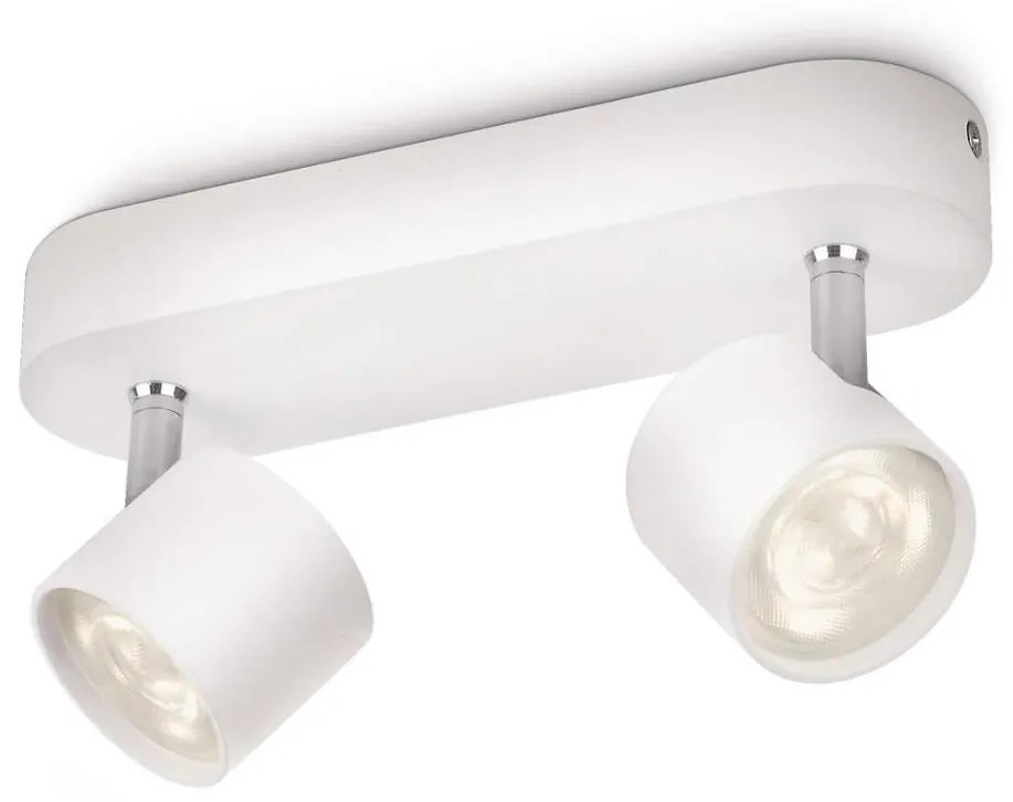 Philips 56242/31/16 - LED Szabályozható spotlámpa STAR 2xLED/3W/230V