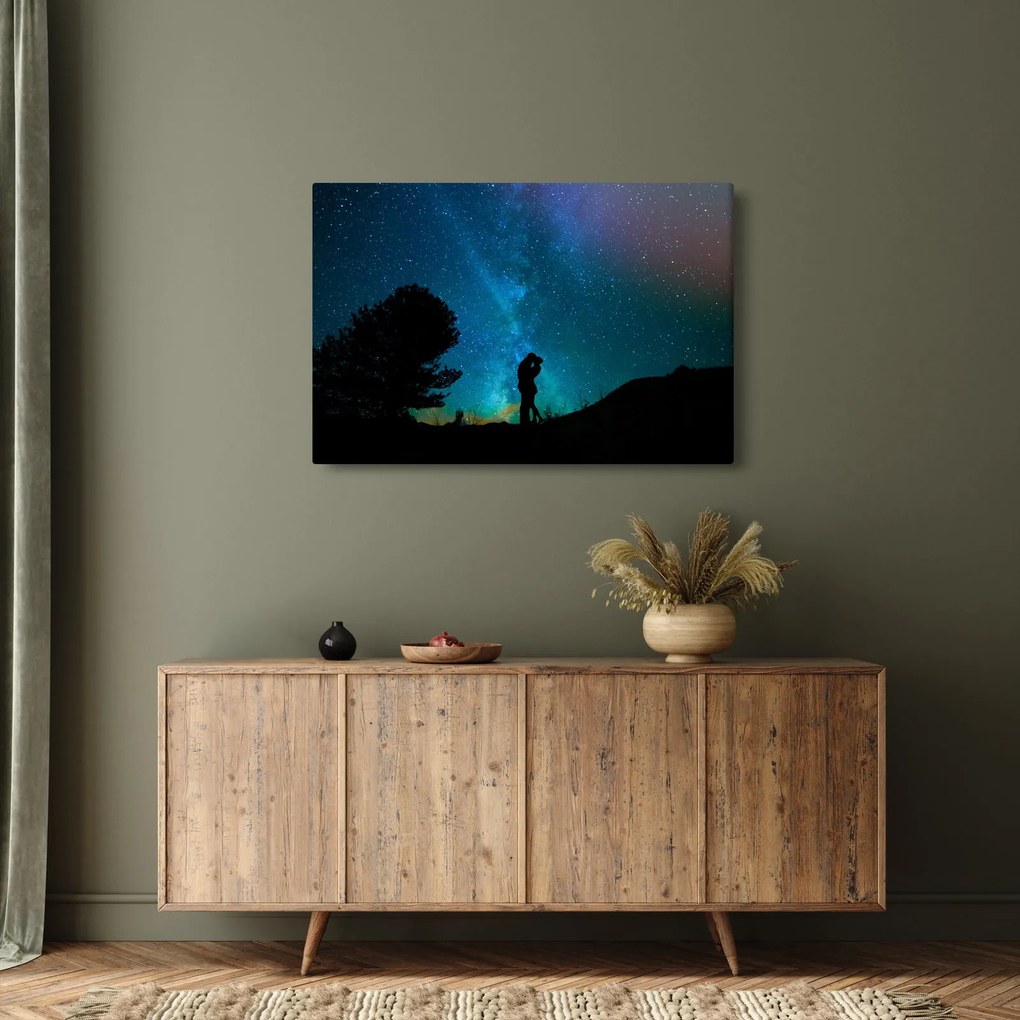 Kép - Találkozás a csillagok alatt (90x60 cm)