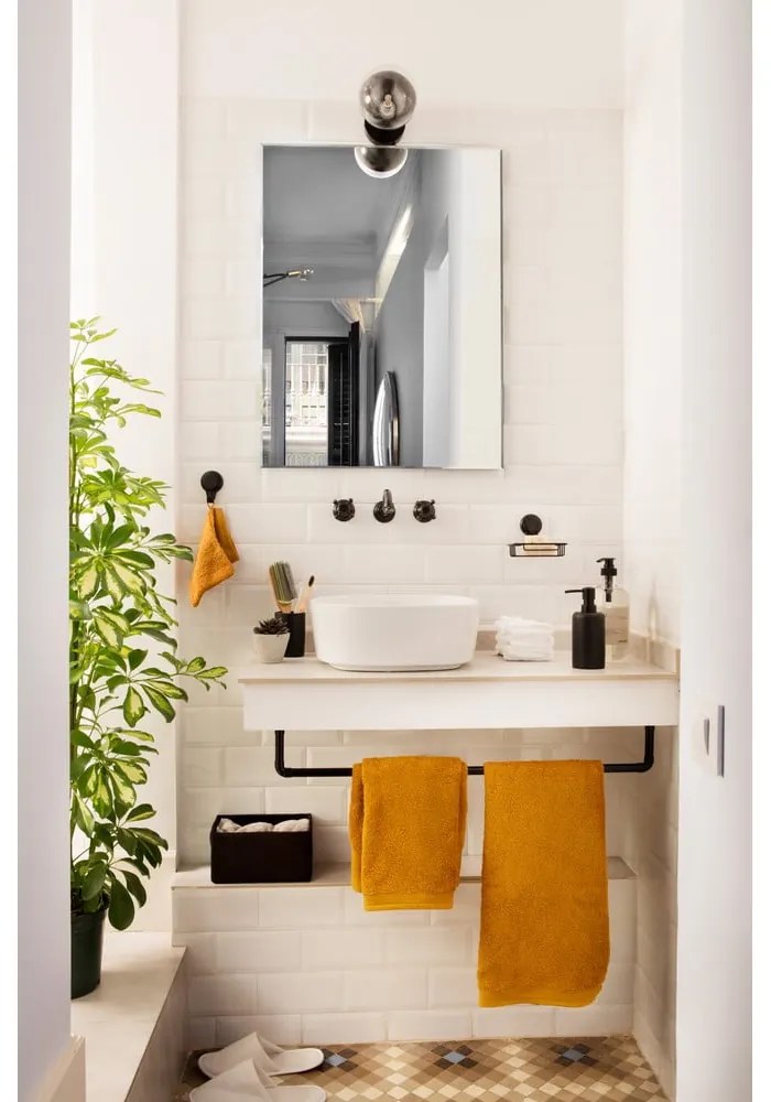 Fekete öntapadós acél akasztó szett 4 db-os Bestlock – Compactor