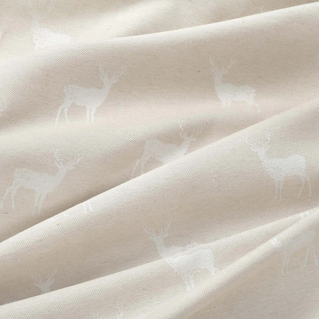 Goldea karácsonyi párnahuzat natura - szarvasok természetes talajon 40 x 40 cm