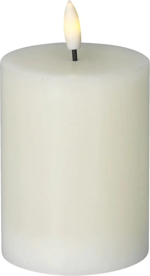 Gyertya LED-es lánghatású gyertya 10cm elemes