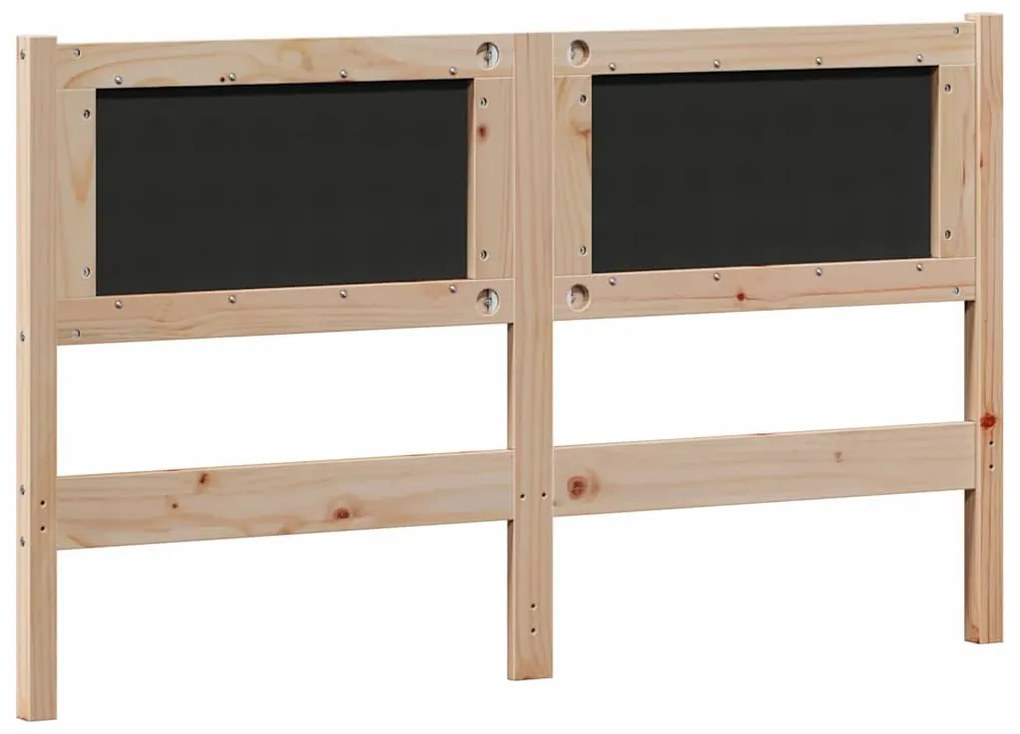 Fejtámla Egyéb Barna és taupe 140 cm Tömör fenyőfa