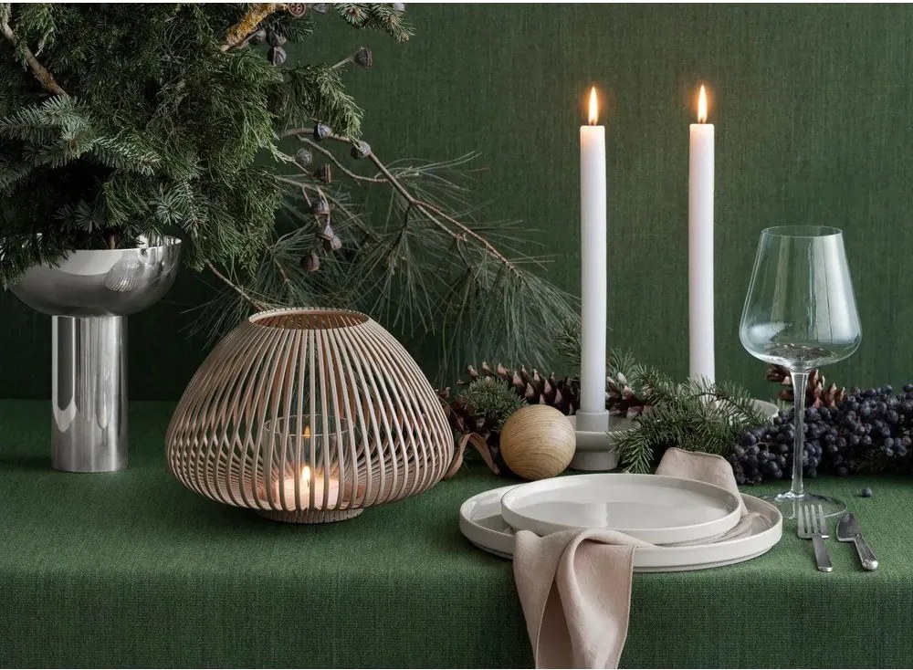 Ezüstszínű rozsdamentes acél váza (magasság 21 cm) Miyabi – Blomus