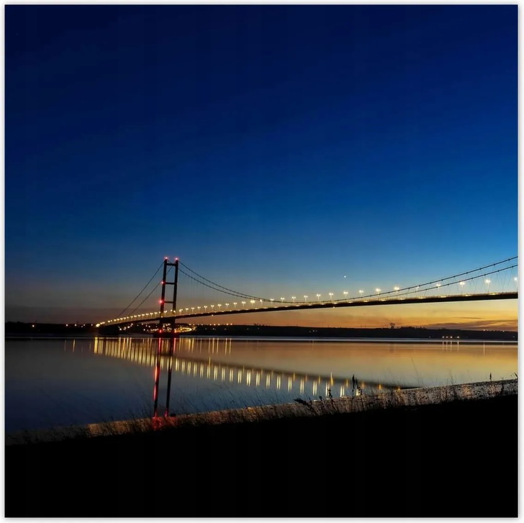 Poszterek 140x140 Híd éjszakai fotó