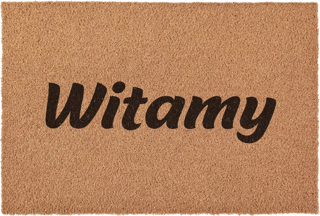 Lábtörlő Üdvözlő Otthon Ajándék Ajtó Kókusz 60x40