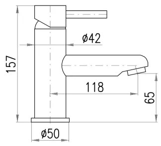 RAV Slezák SE426.0 - Mosdócsaptelep JUNIOR 15,7 cm piros/kék/zöld