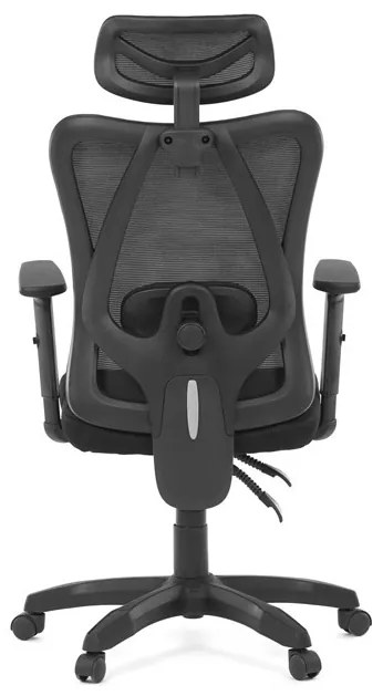 Fekete Hálós Irodai Szék, Szinkron Mechanikával. KA-R215 BK