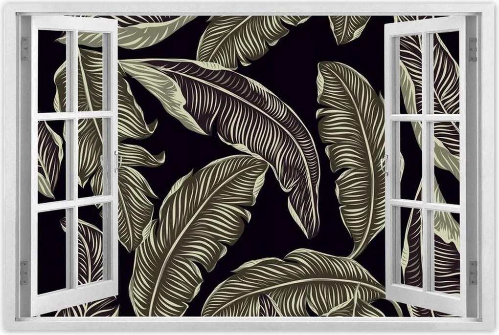 Poszterek 60x40 Trópusi levelek Levelek