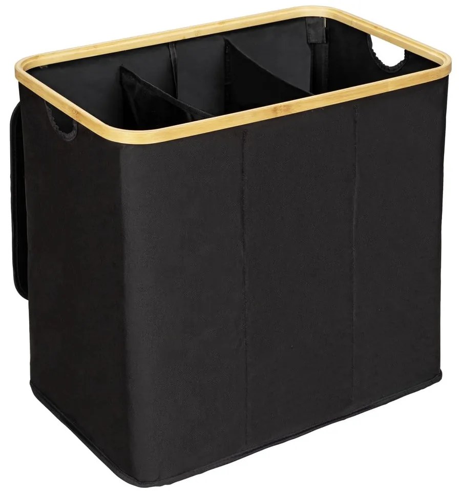 Textil szennyeskosár 105 l Trio Ecori – Wenko