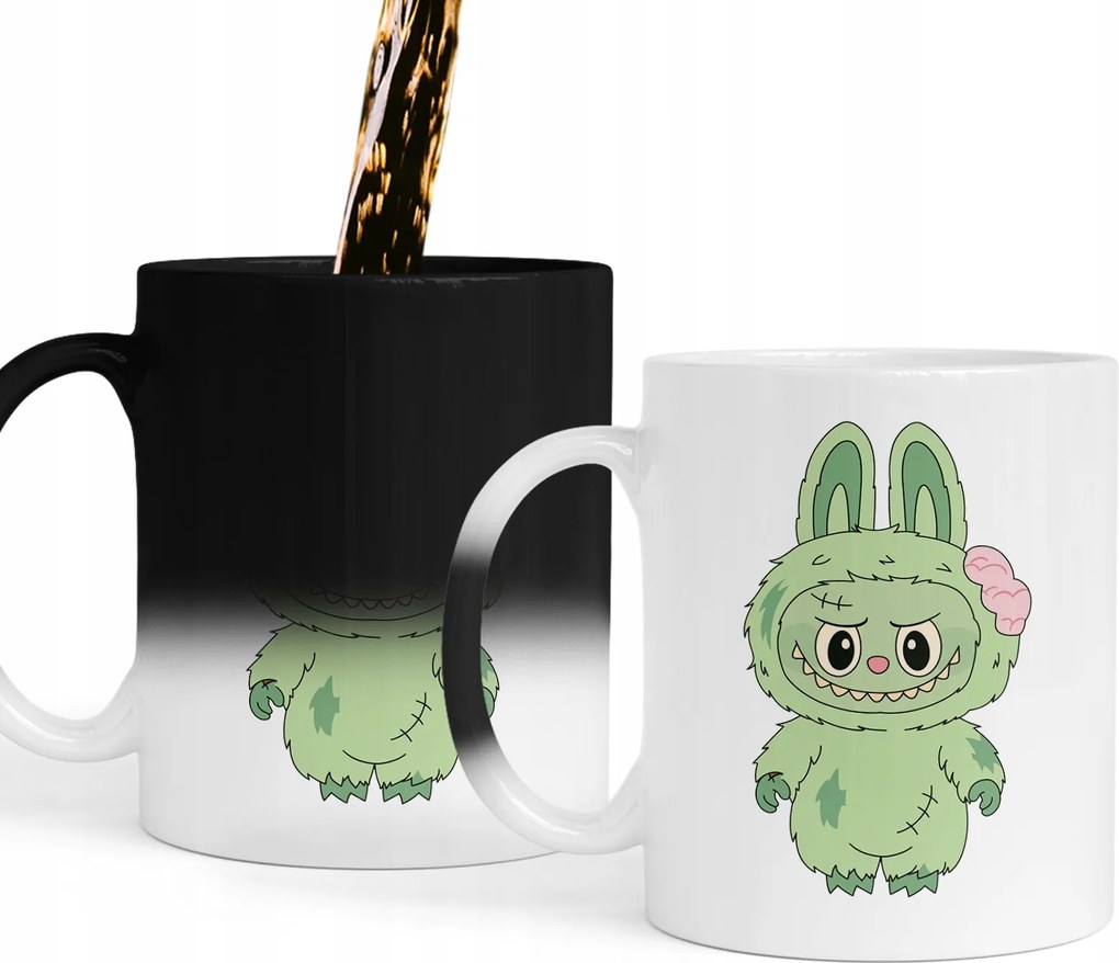 Bögre Mágikus Labu Halloween Zombi Lény Bögre Ajándék Szöveg