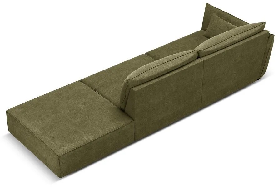 Zöld heverő (bal oldali) Vanda – Mazzini Sofas