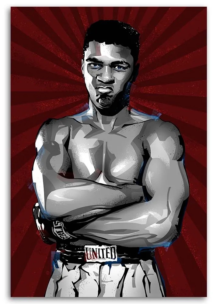 Gario Vászonkép Muhammad Ali - Nikita Abakumov Méret: 70 x 100 cm