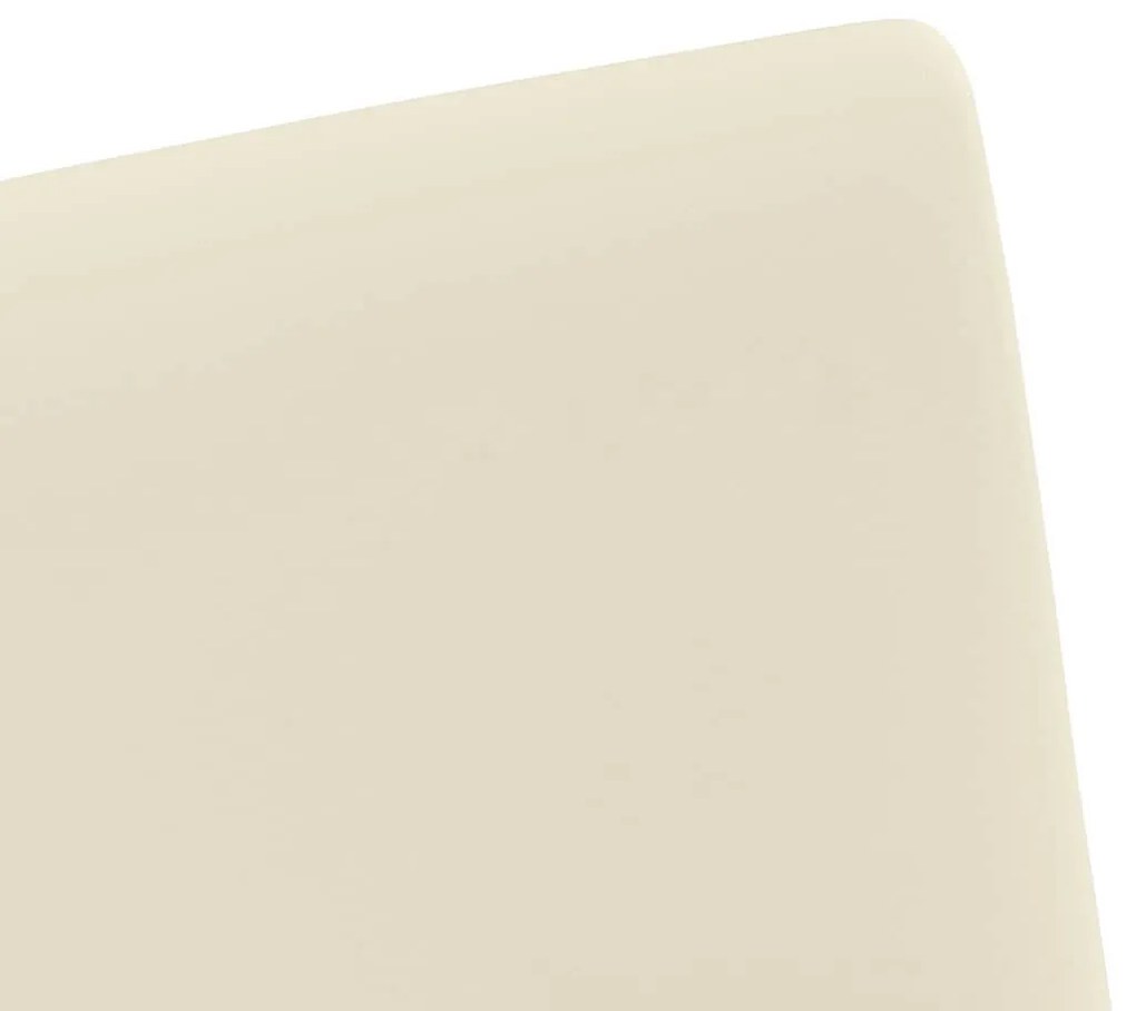 Kerekes Étkező Székek 2 pcs Krém 57 x 66 x 94 cm Műbőr