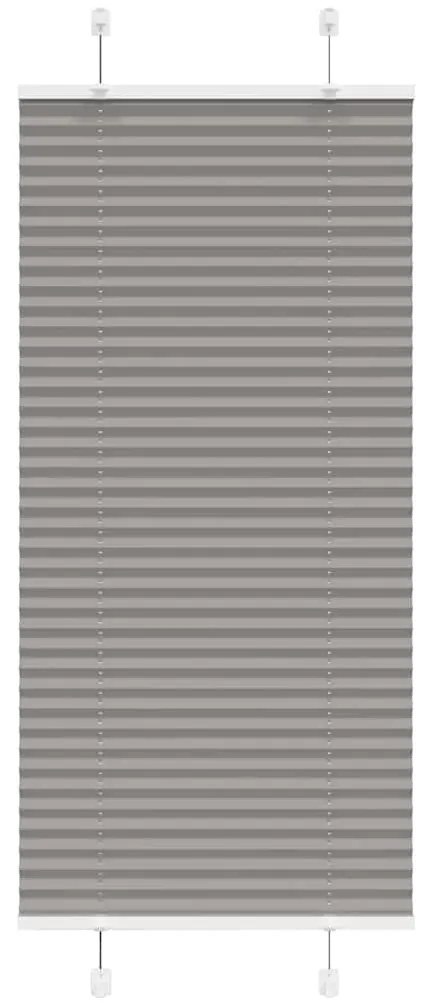 pliszírozott redőny antracit 65x150 cm szövetszélesség 64,4 cm