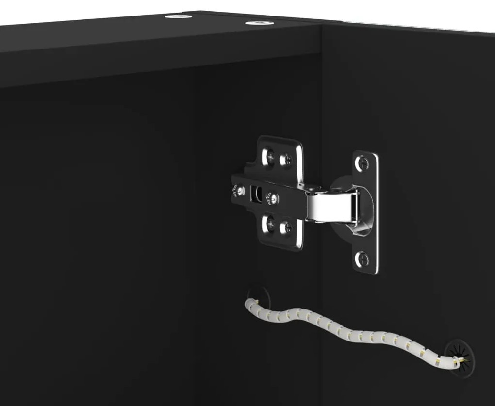 LED-es tükrös fürdőszobaszekrény 62 x 14 x 60 cm