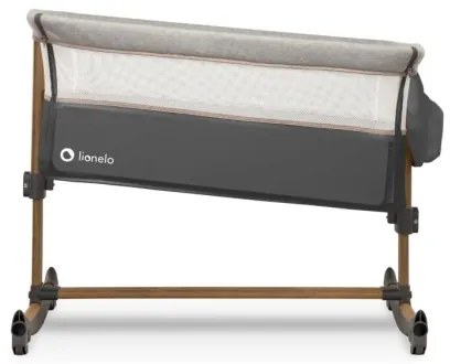 Lionelo - 3 az 1-ben LEONIE gyermekágy szürke/fekete