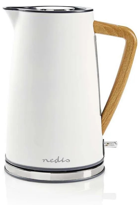 Nedis Nedis KAWK510EWT − Vízforraló kanna 1,7 l 1850-2200W/230V fehér NE0099