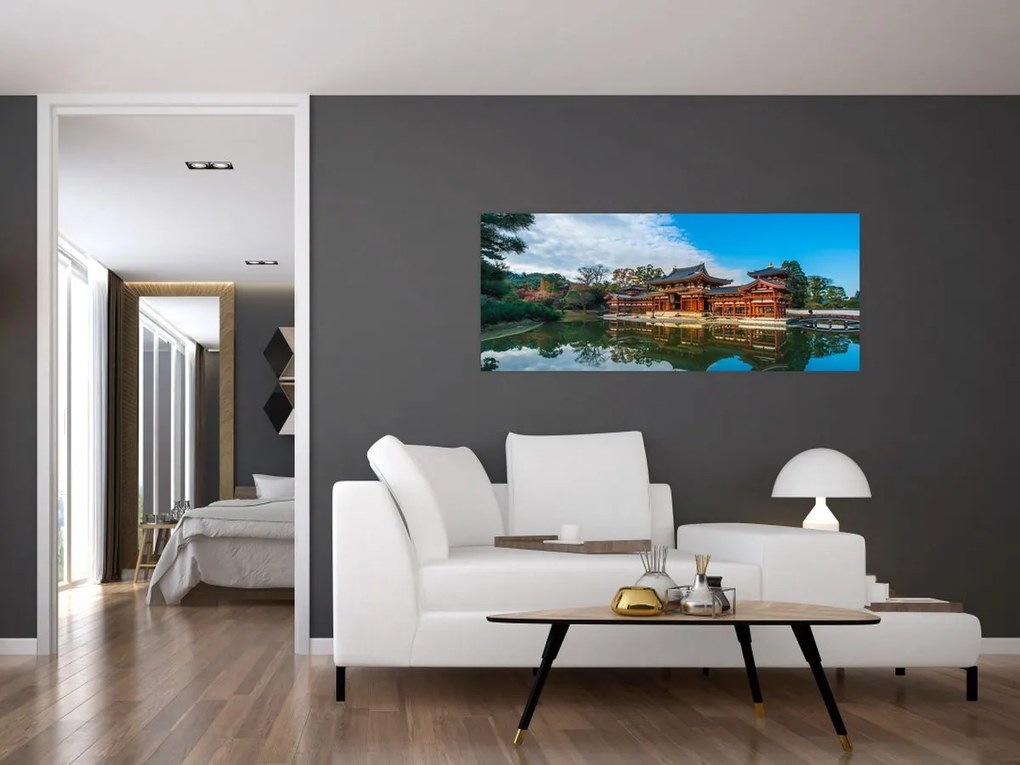 Kép - Byodo-in templom, Japán (120x50 cm)