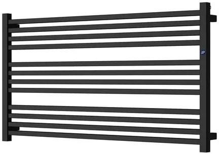 Elektromos radiátor Hopa Stick Level 70x120 cm fekete matt REDSTIL126031H