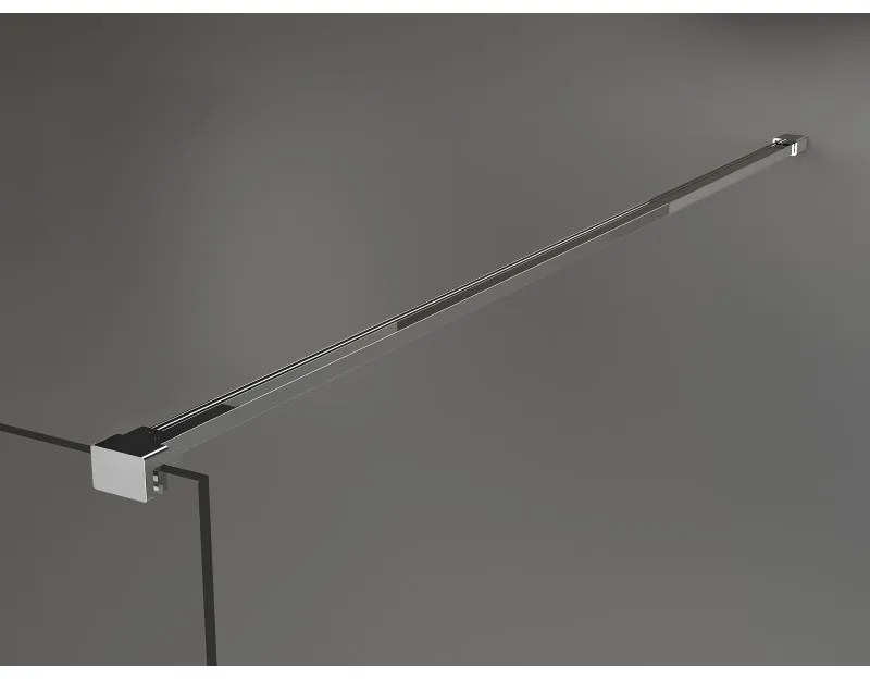 Mexen, Mexen Kioto zuhanykabin fala 170 x 200 cm, átlátszó 8 mm, króm - 800-170-101-01-00