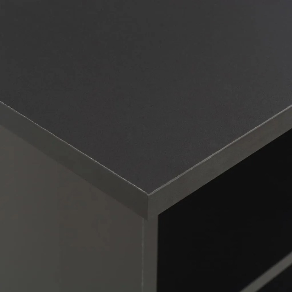 280206 Bar Table Black 60x60x110 cm