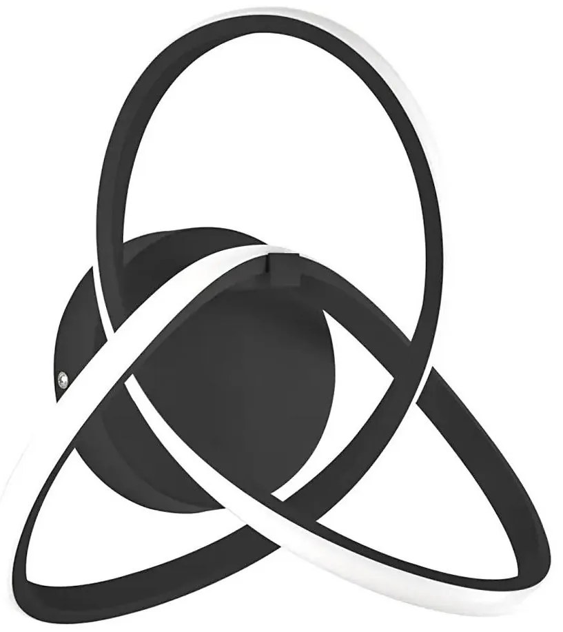 INDIGO LED/14W/230V fekete fali lámpatest