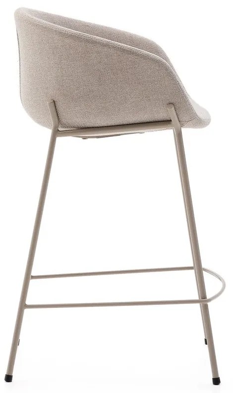 Bézs bárszék (ülésmagasság 65 cm) Yvette – Kave Home