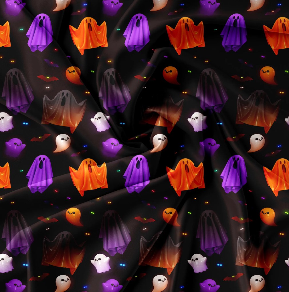 Povlečení z mikrovlákna SPOOKY SOIREE černé Ágyneműhuzat mérete: 70 x 80 cm | 140 x 200 cm