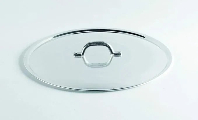 Pentole Agnelli márkájú 38 cm-es alumínium fedő