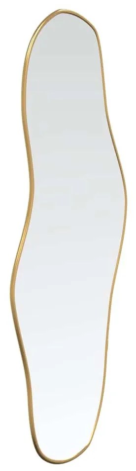 aranyszínű falitükör 100x45 cm